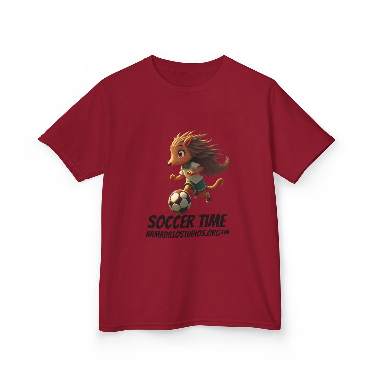 Kids Soccer | Armadillo themed | T-Shirt for Boys & Girls