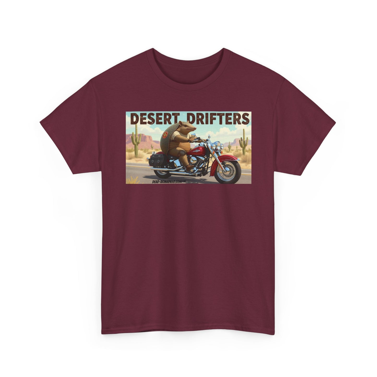 Desert Drifters Collection | from  Dead-Armadillo.com™ | Open Road | Harley themed | Heavy Cotton Tee