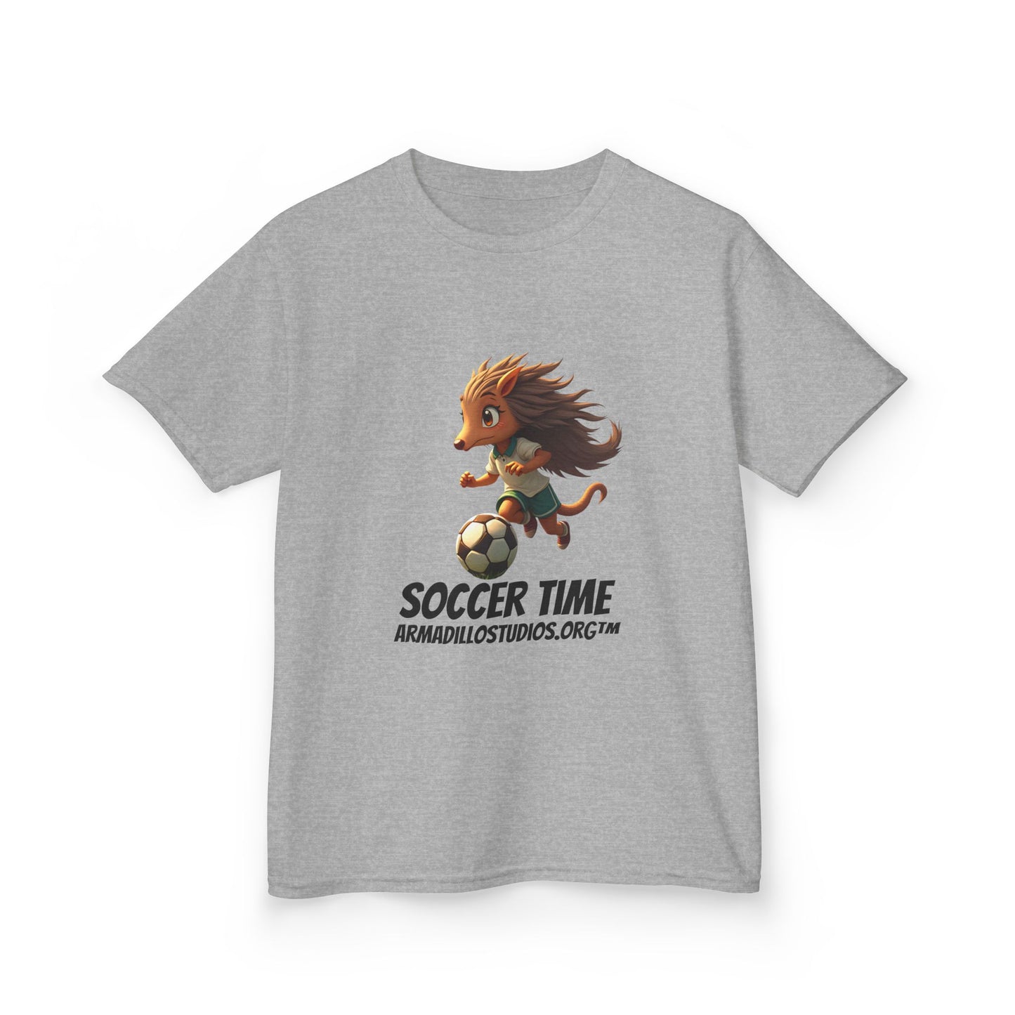 Kids Soccer | Armadillo themed | T-Shirt for Boys & Girls