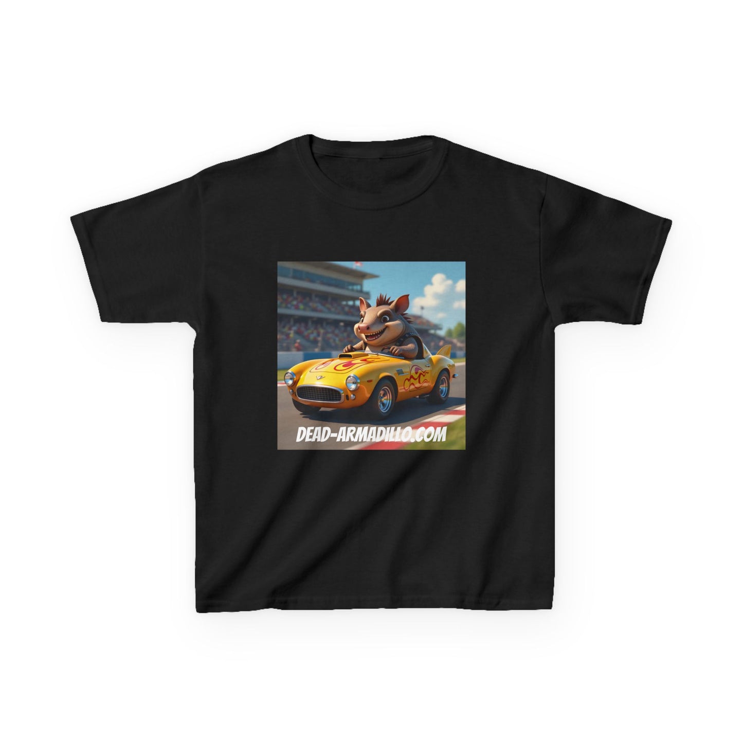 Kids Racing Car Tee | Armadillo Driver |