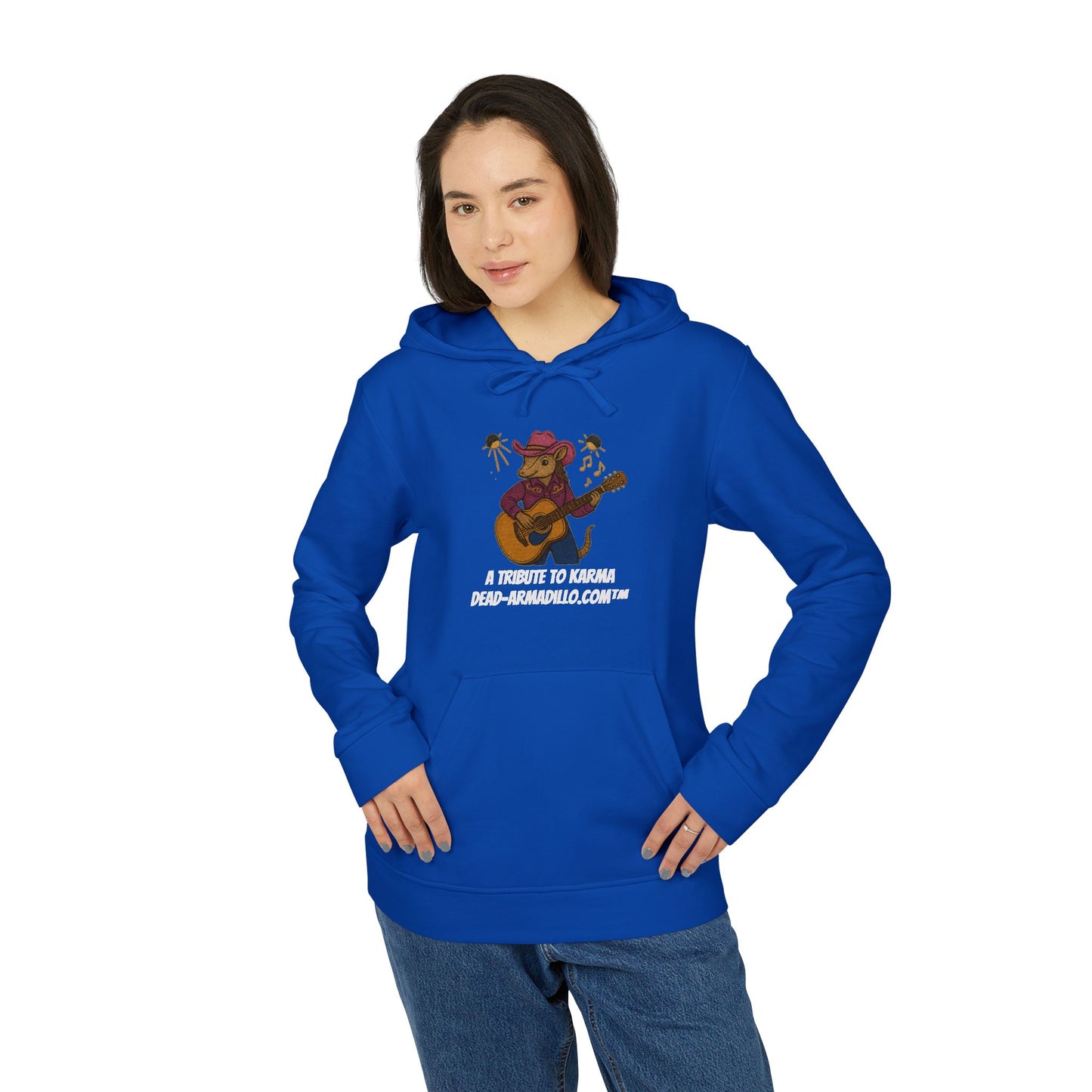 adidas A432 | Custom Embroidered | Unisex Fleece Hoodie | Karma Tribute