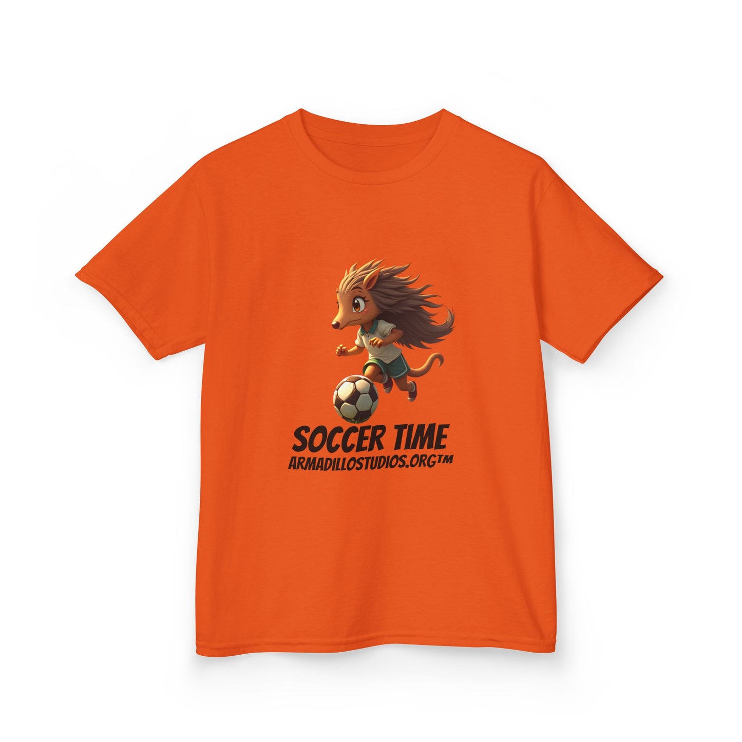 Kids Soccer | Armadillo themed | T-Shirt for Boys & Girls
