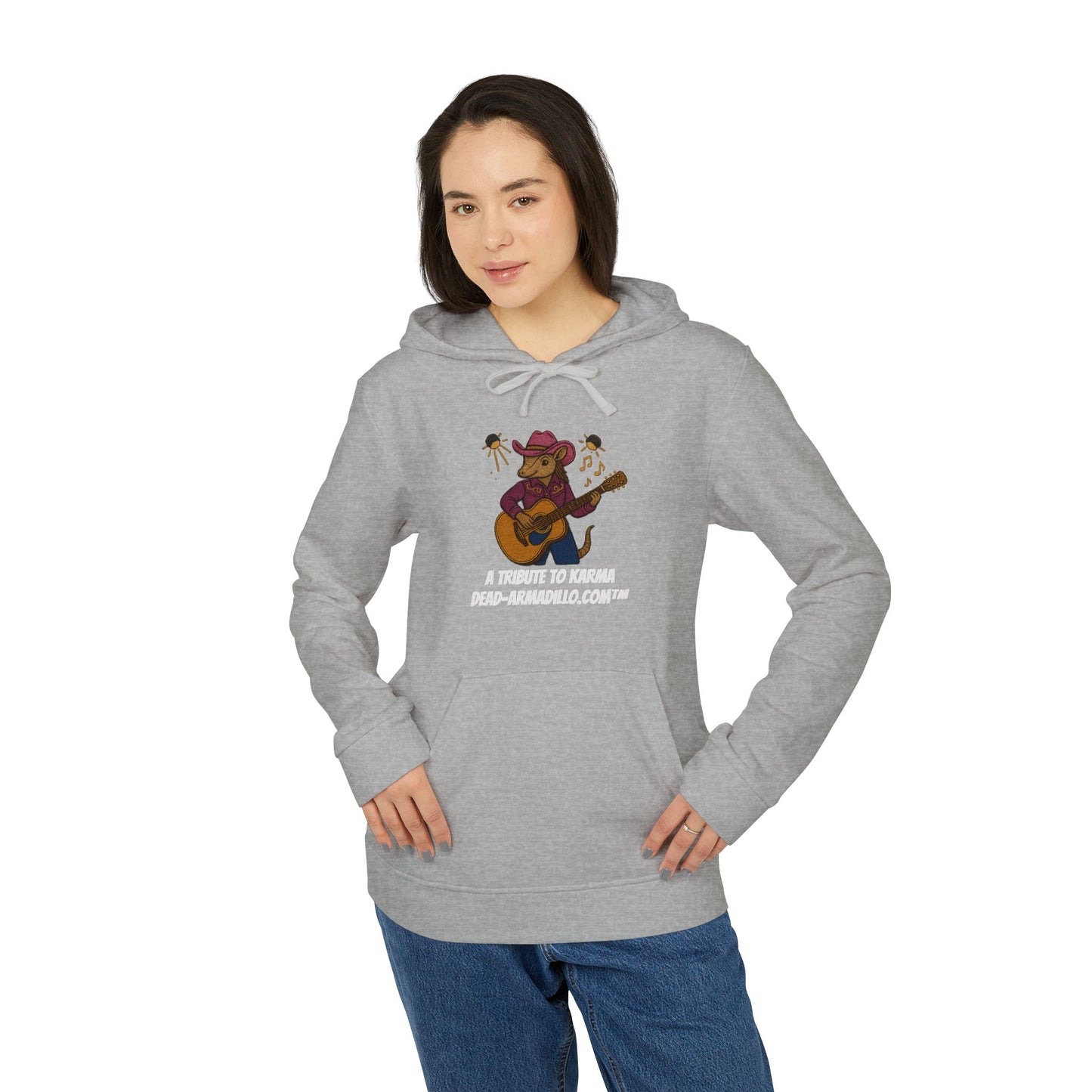 adidas A432 | Custom Embroidered | Unisex Fleece Hoodie | Karma Tribute