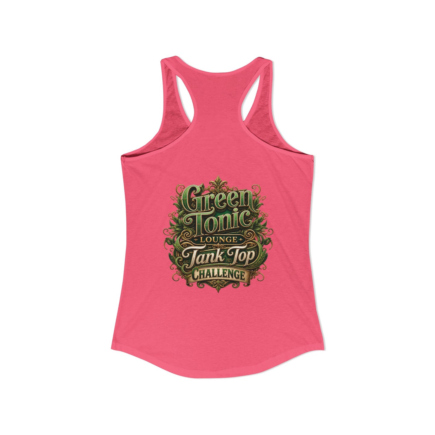 Women's Ideal Racerback Tank |  2 sided image Armadillo Studios™