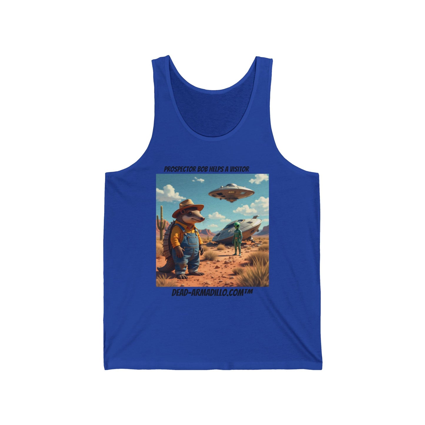 Prospector Bob Helps a Visitor | Tank Top | Bella + Canvas 3480