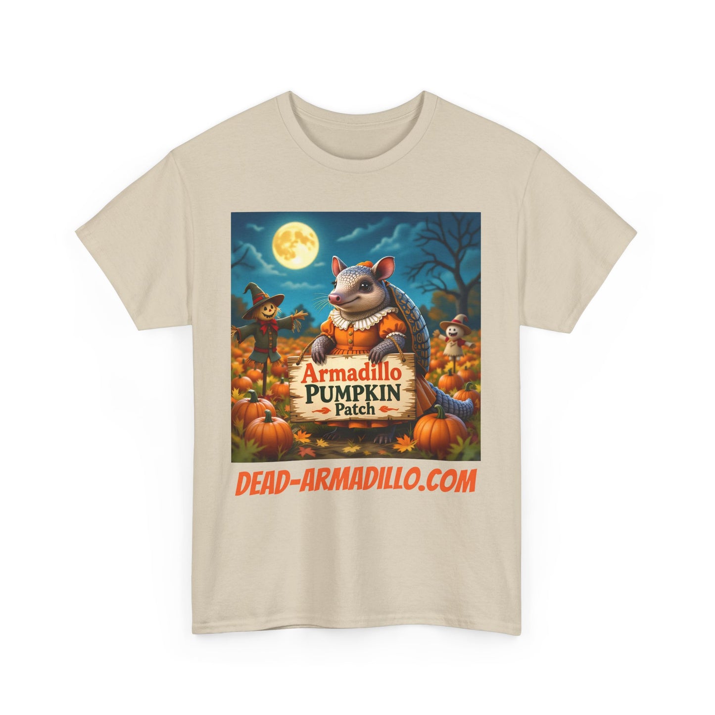 "Armadillo Halloween T-Shirt | Custom made | Quirky Whimsical | Spooky Fun Times"