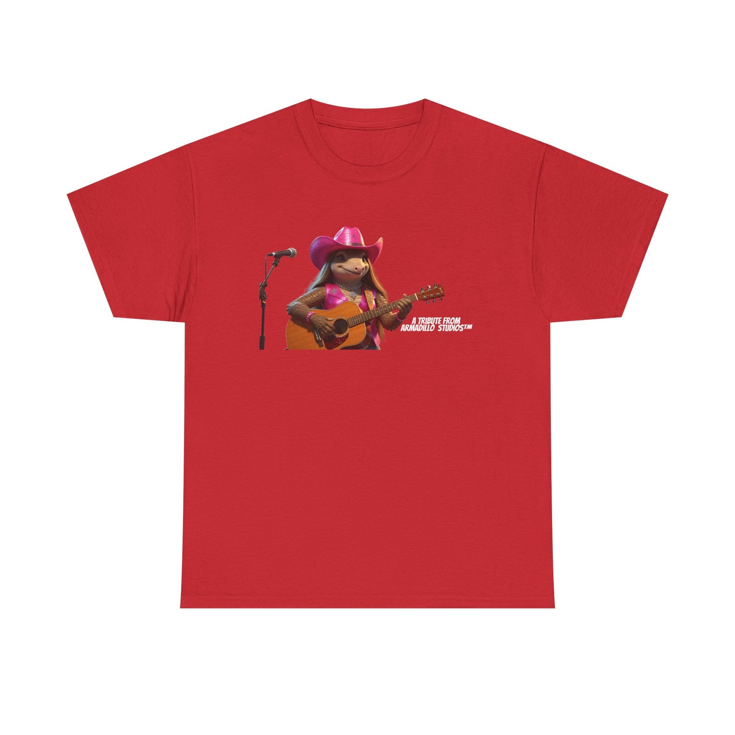 "Gildan 5000 - Karma Tribute Shirt - Minimalist Edition - White font"