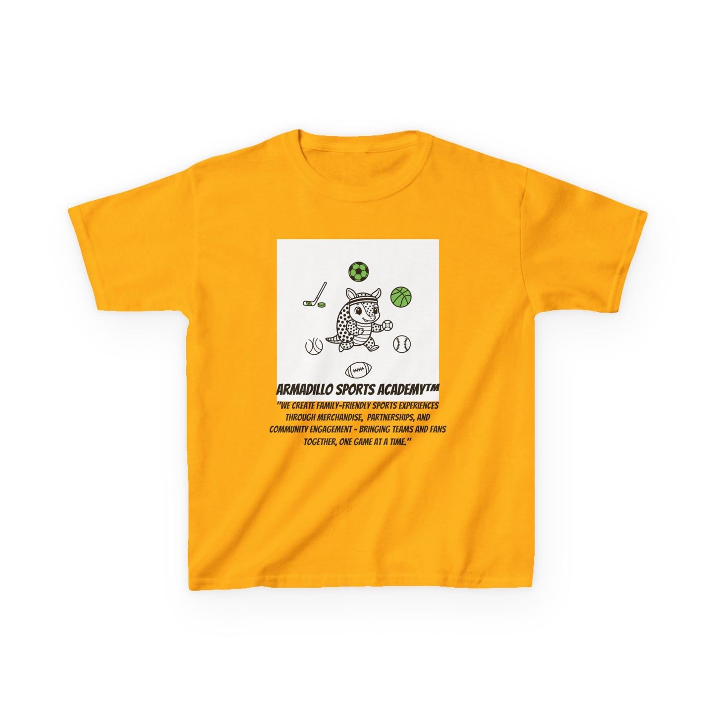 Kids Tee — "Future Star" Armadillo Sports Academy Youth T-Shirt