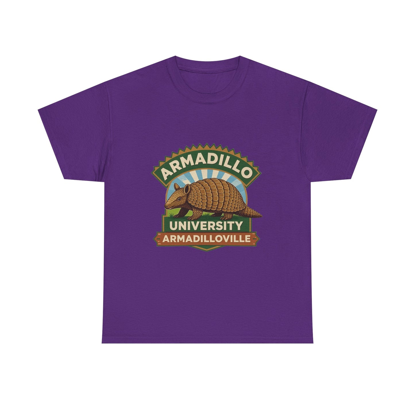 Unisex | Armadillo University Tee | Armadilloville | Custom Armadillo | College Shirt