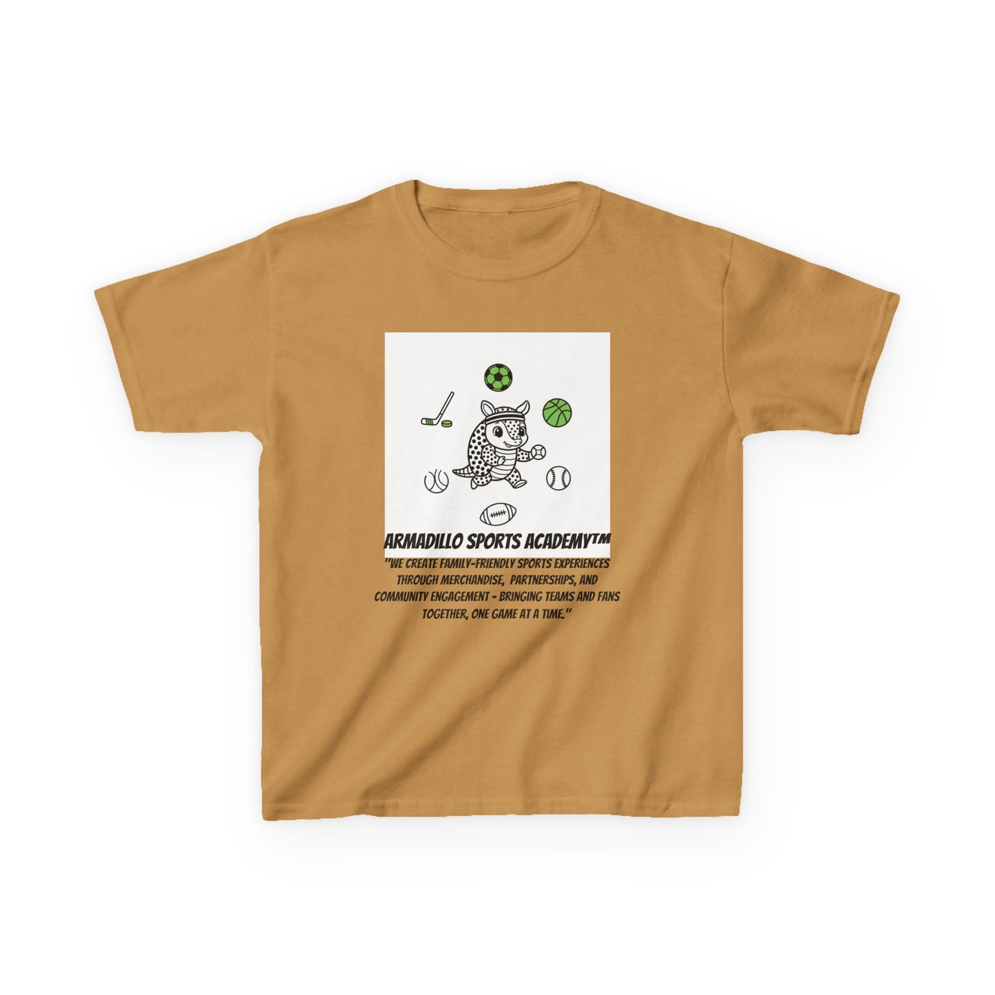 Kids Tee — "Future Star" Armadillo Sports Academy Youth T-Shirt