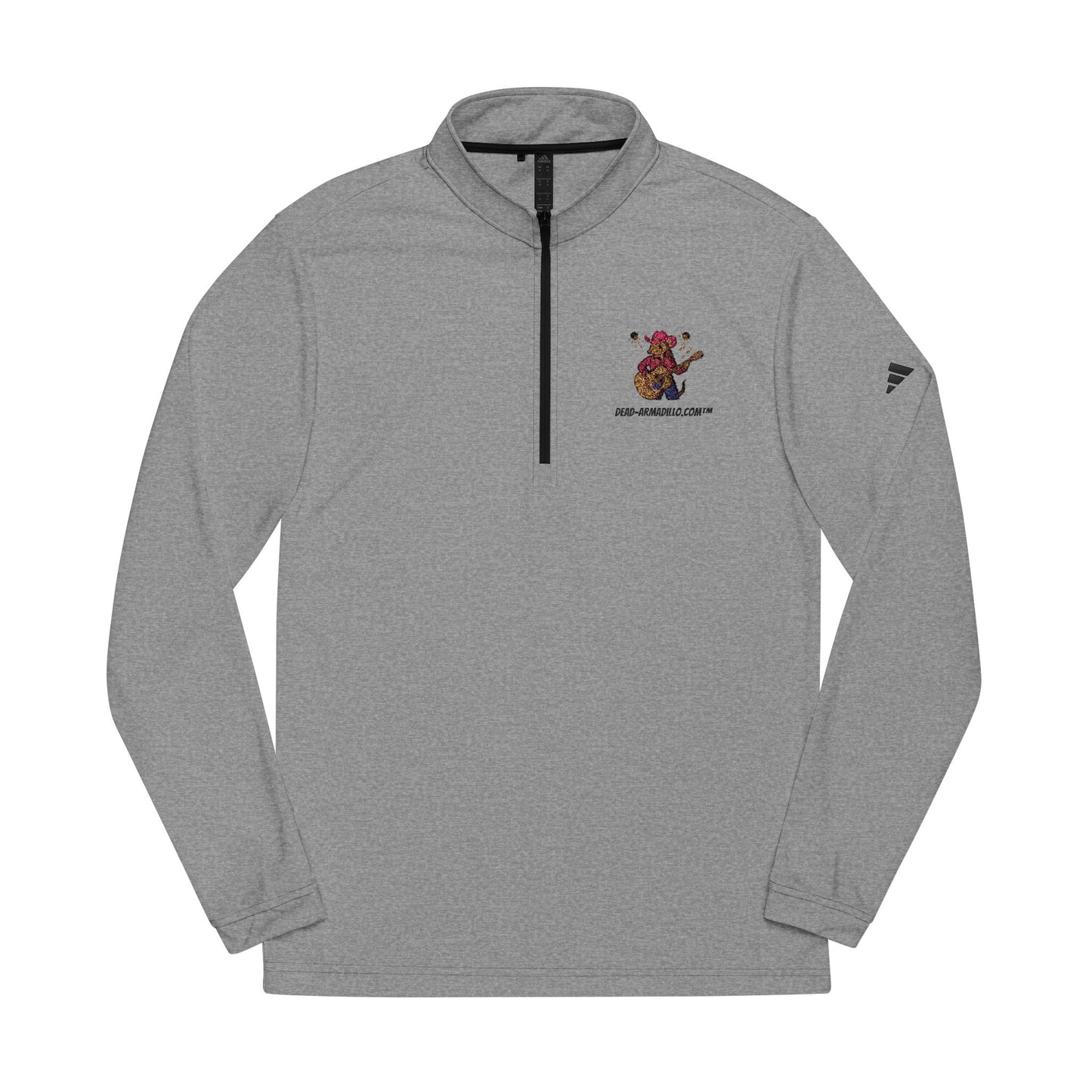Custom Embroidered | Adidas Quarter-Zip Pullover | Karma Tribute | Activewear | Dead-Armadillo.com™