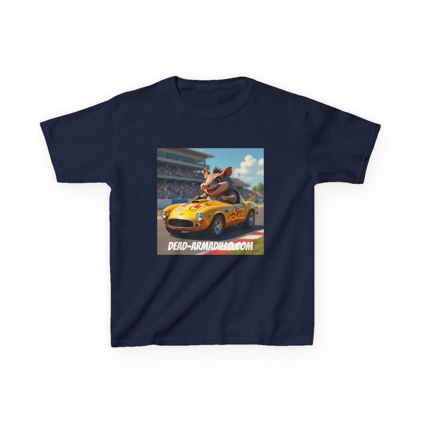 Kids Racing Car Tee | Armadillo Driver |