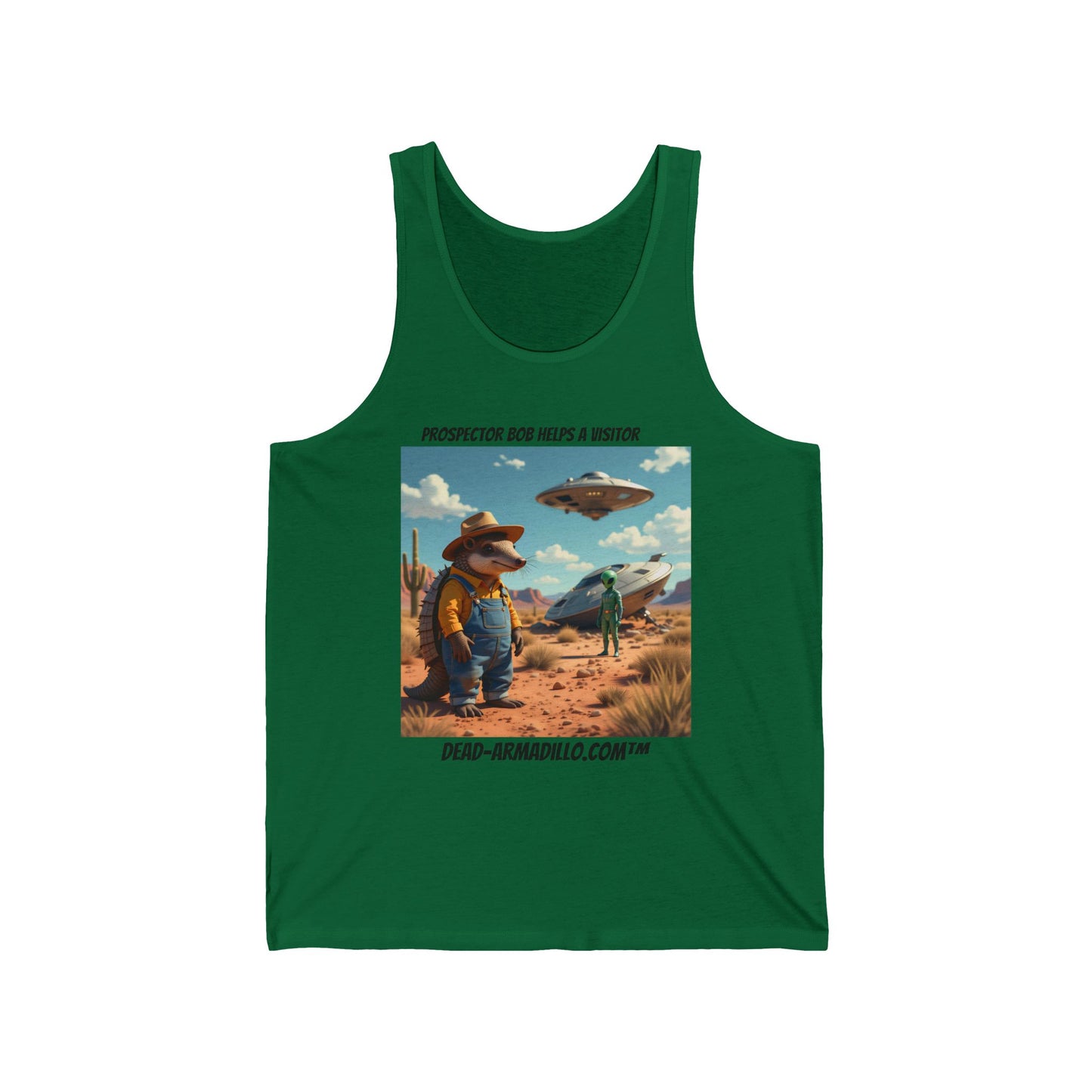 Prospector Bob Helps a Visitor | Tank Top | Bella + Canvas 3480