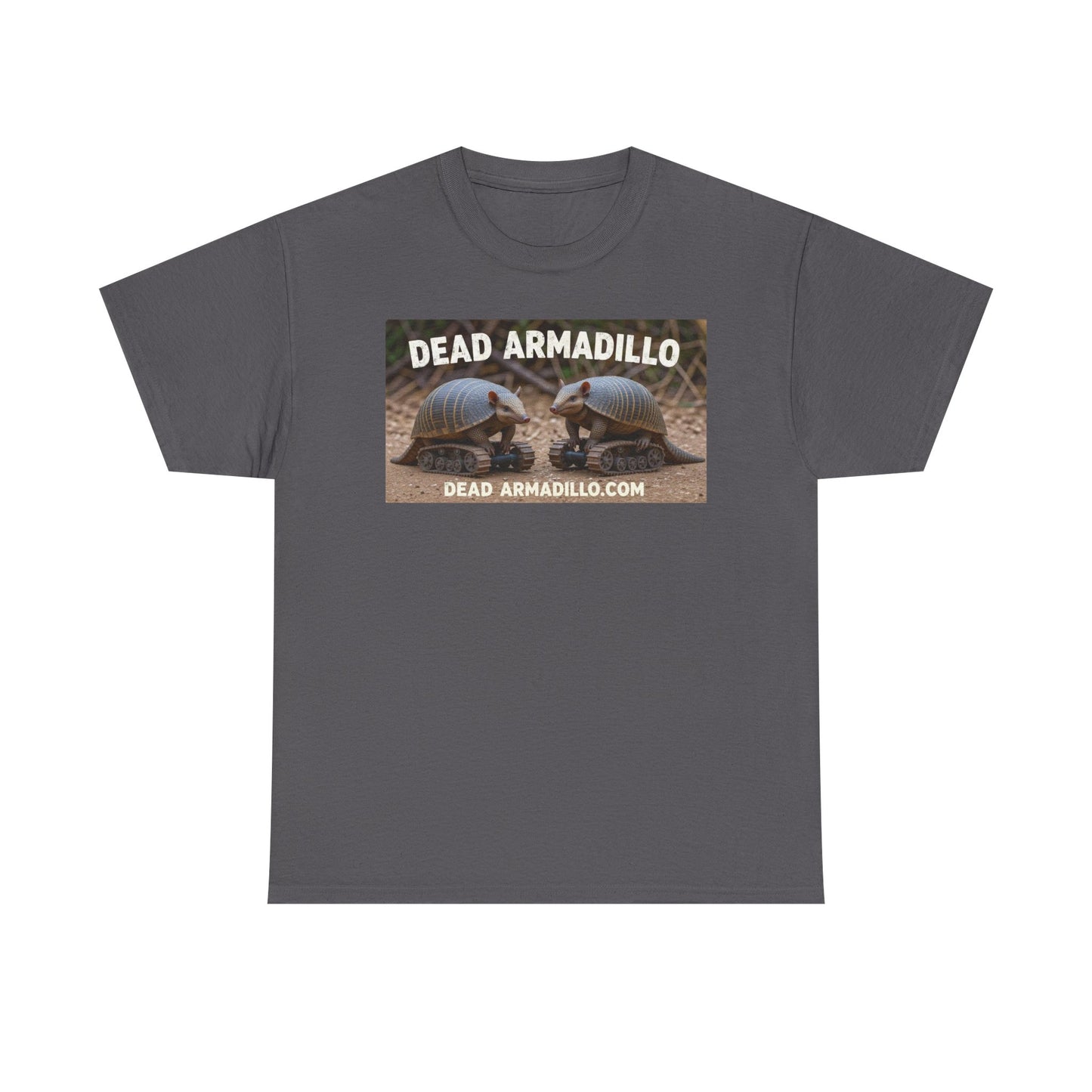 Unisex Funny Dead Armadillo Tee | Perfect for Animal Lovers | Casual Wear | Graphic Tee | Gift for Friends| Humorous T-Shirt |  Dead-Armadillo.com™