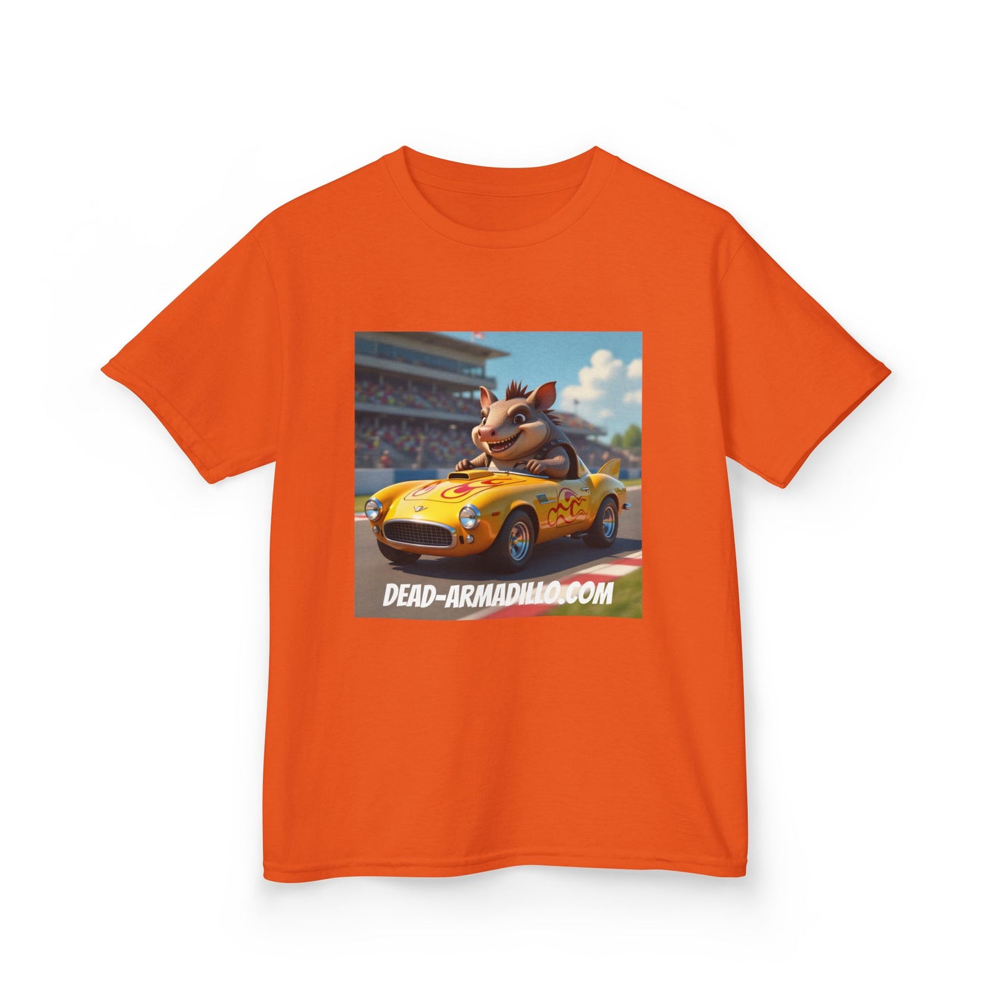 Kids Racing Car Tee | Armadillo Driver |