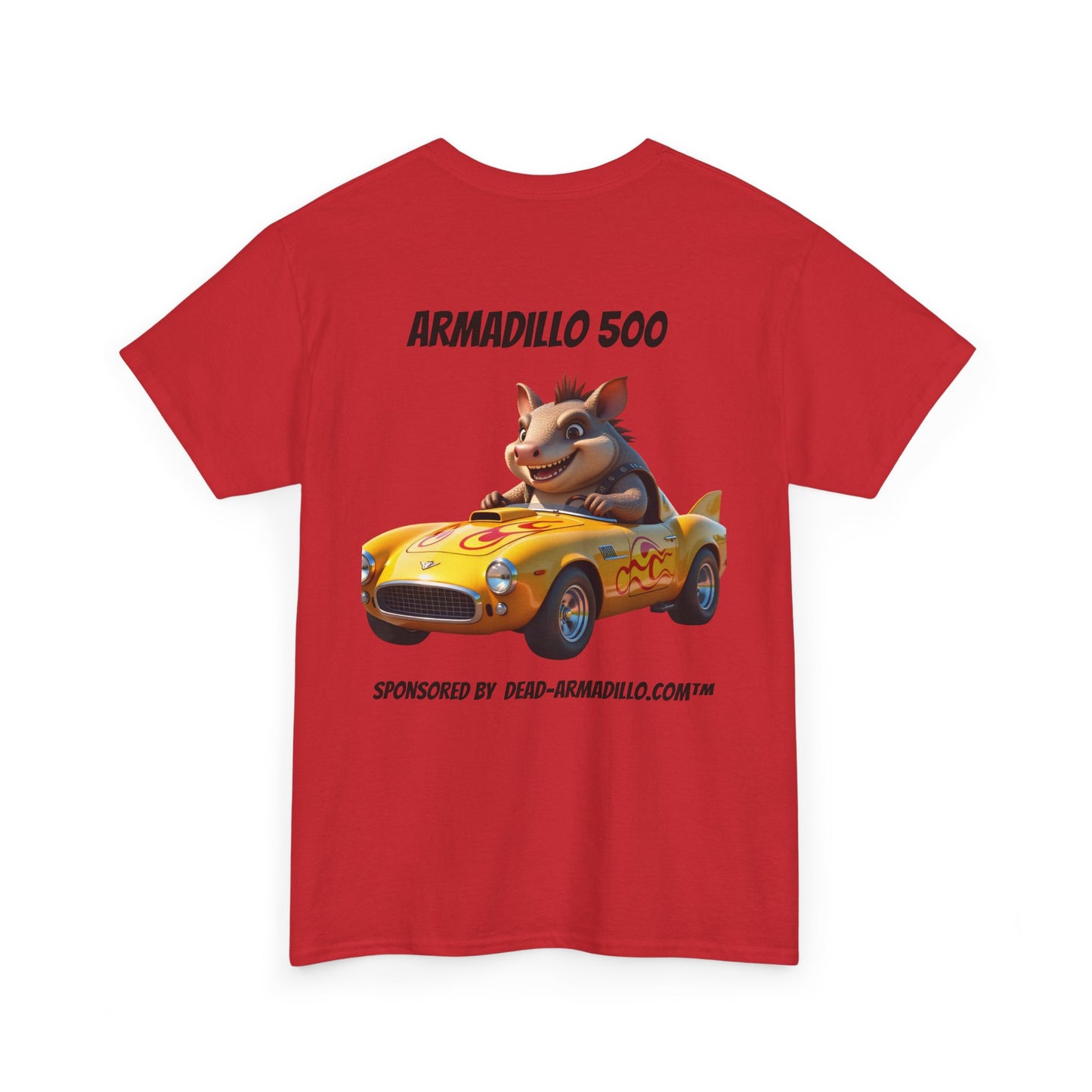 Dead-Armadillo.com | Car Racing Team | Fun Gift for Car Lovers | Unisex Cotton Shirt for Birthdays, Casual Wear, Road Trip Tee