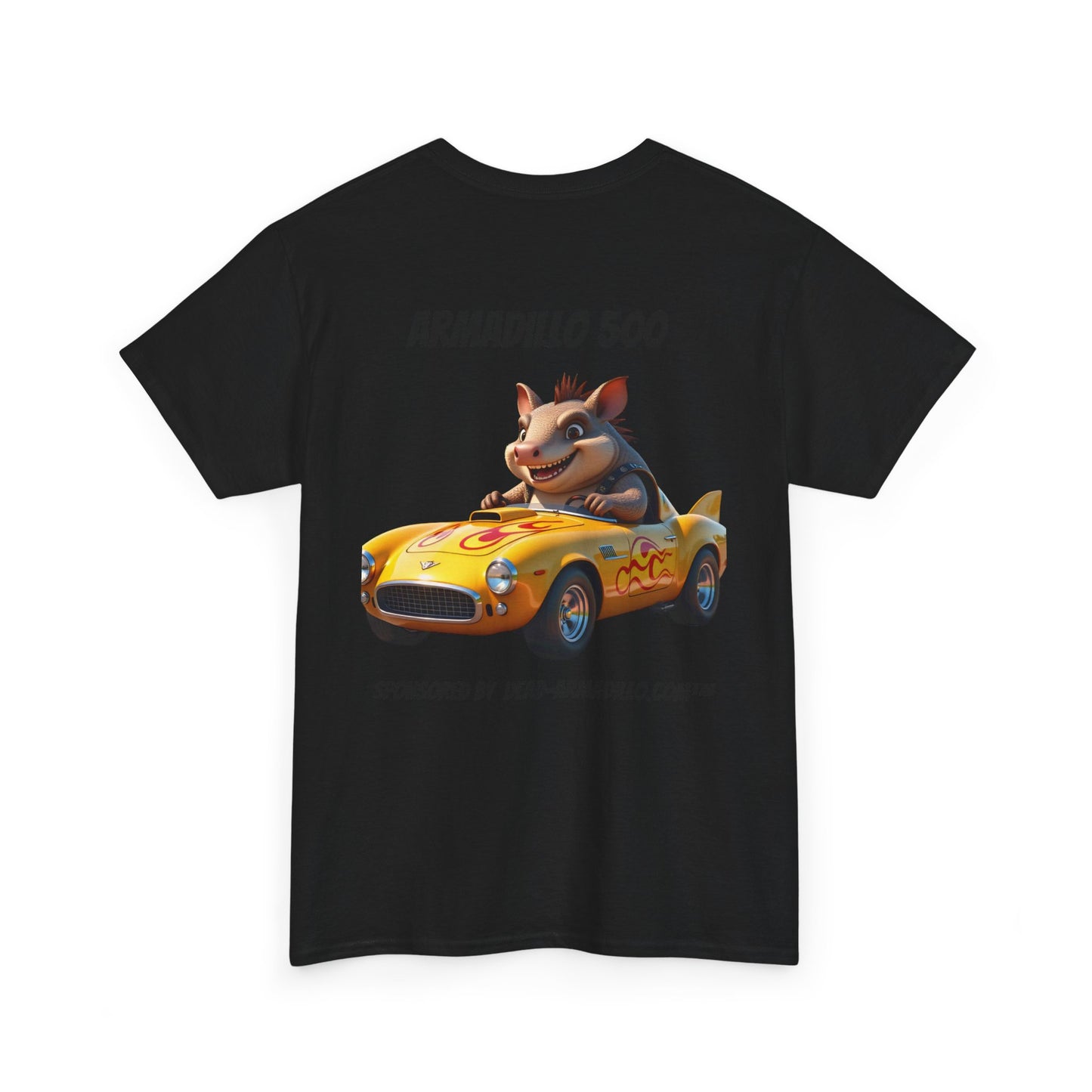 Dead-Armadillo.com | Car Racing Team | Fun Gift for Car Lovers | Unisex Cotton Shirt for Birthdays, Casual Wear, Road Trip Tee