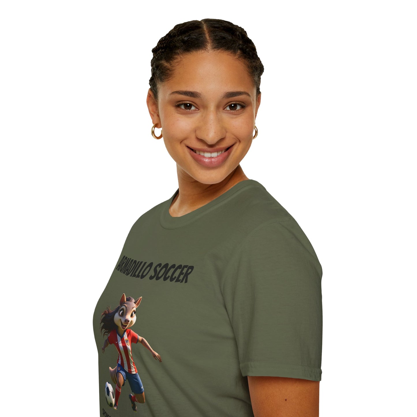 Armadillo Soccer Team T-Shirt  | Adults - Teens | Soccer Fans