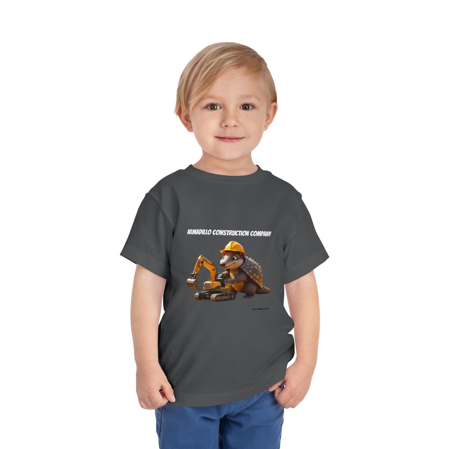"Dead-Armadillo.com™ | Toddler Tee | Armadillo Construction Crew | Family Matching Collection"