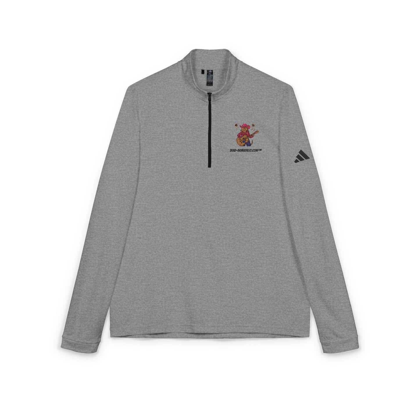Custom Embroidered | Adidas Quarter-Zip Pullover | Karma Tribute | Activewear | Dead-Armadillo.com™