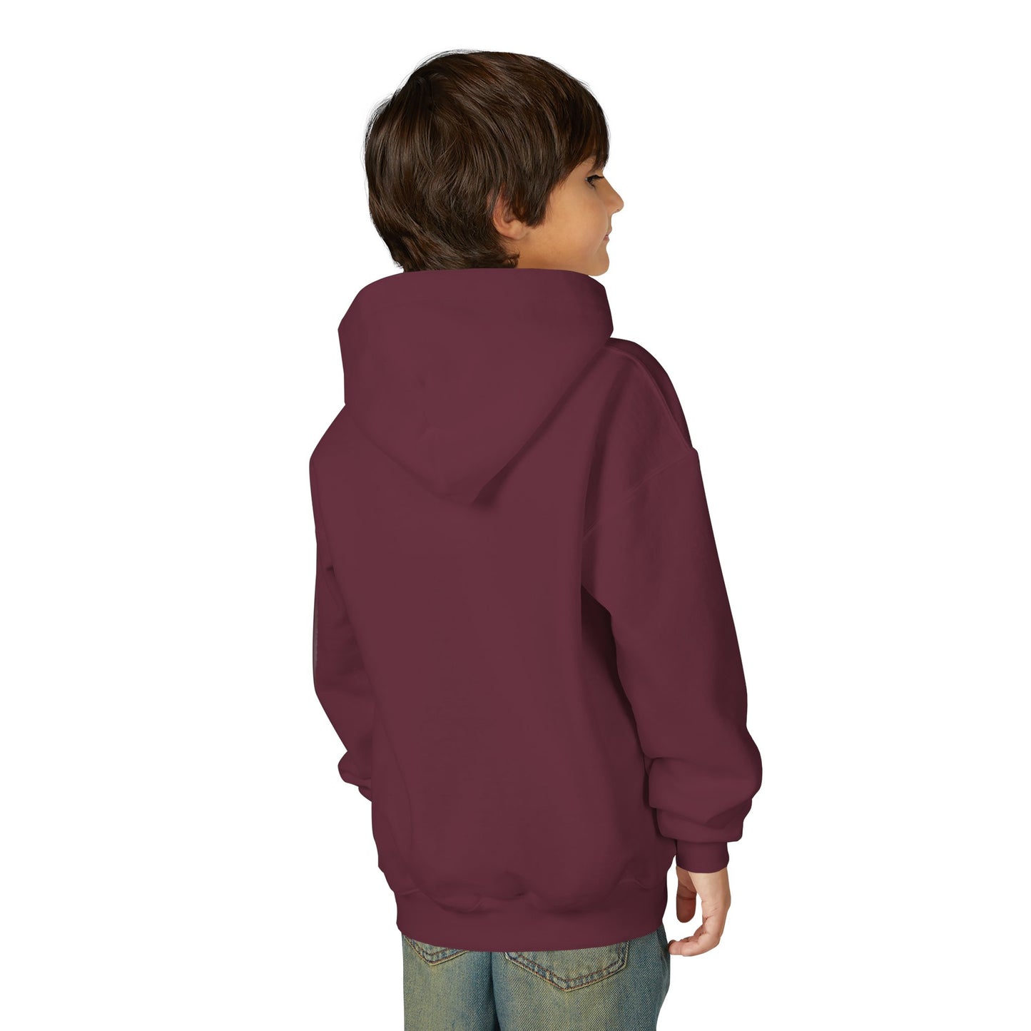 Sudadera con capucha de polar personalizada | creada por Dead-Armadillo.com™ | Unisex, peso medio | Talla infantil | Sudadera con capucha de polar suave