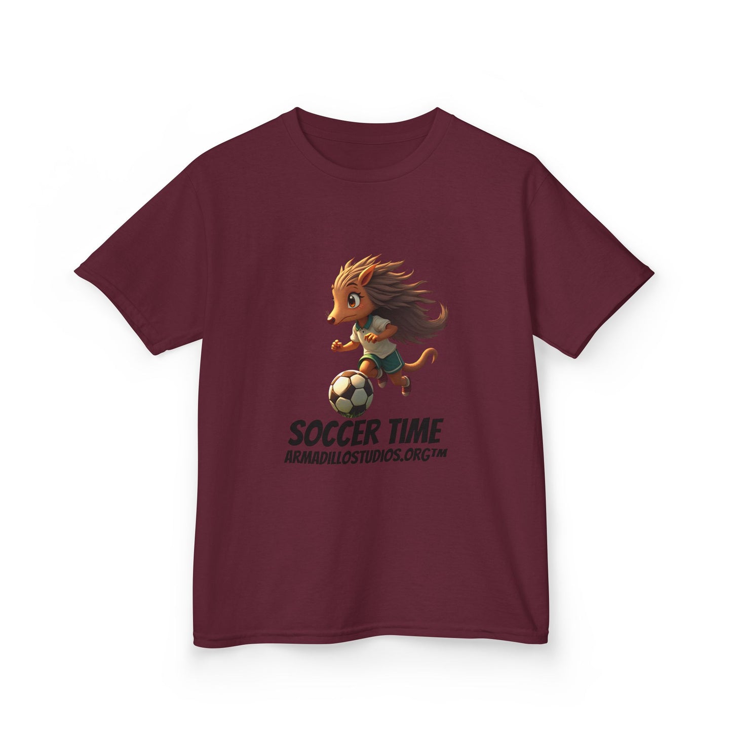 Kids Soccer | Armadillo themed | T-Shirt for Boys & Girls