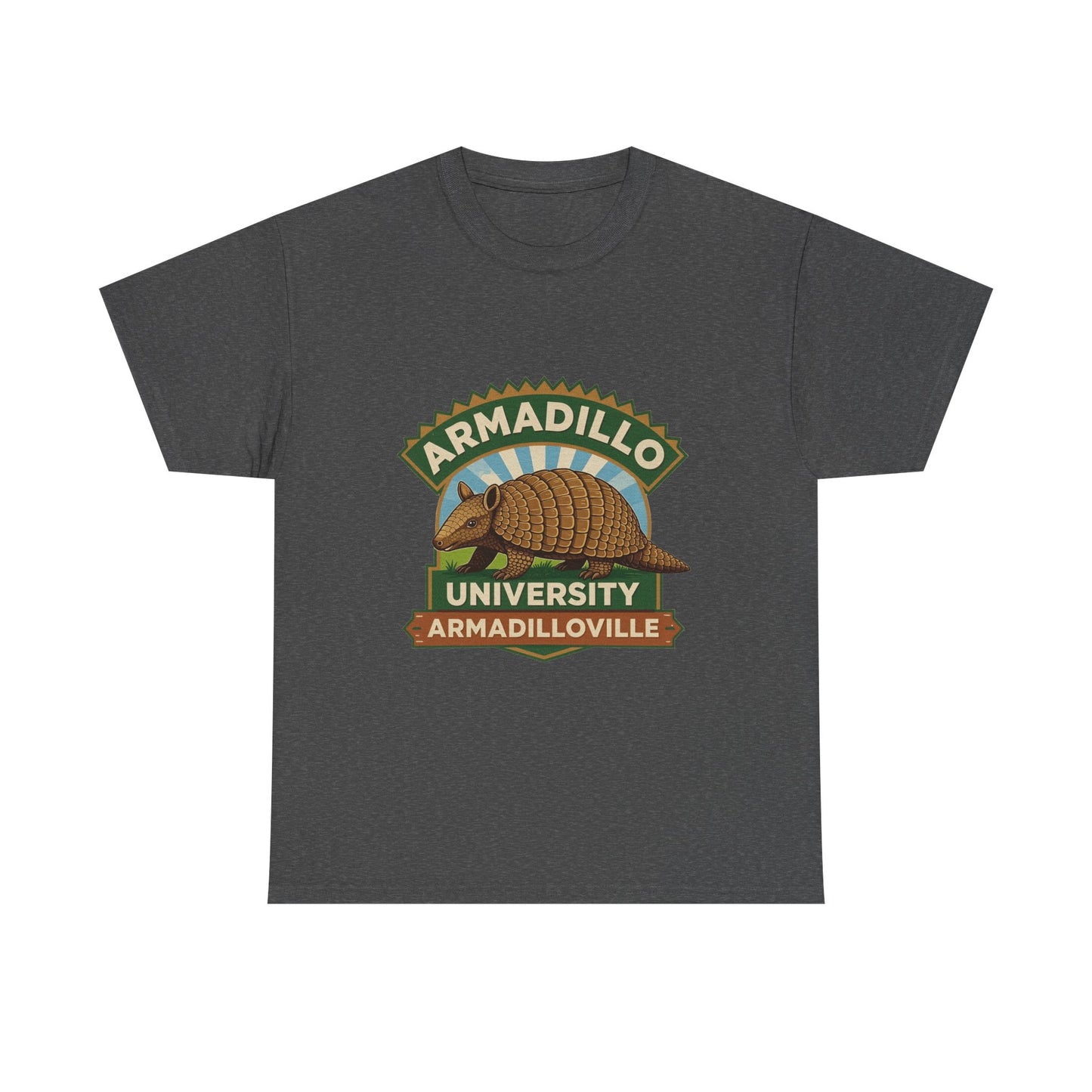 Unisex | Armadillo University Tee | Armadilloville | Custom Armadillo | College Shirt