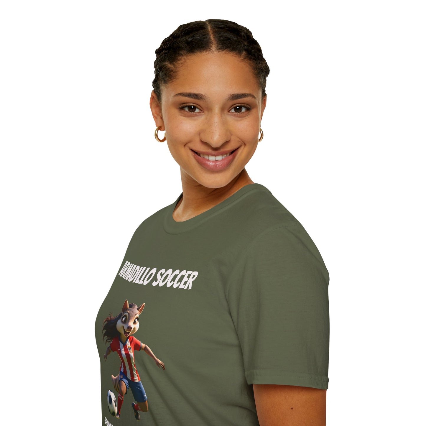 Armadillo Soccer Team T-Shirt  | Adults - Teens | Soccer Fans