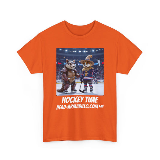 Arlo & Karma Hockey Tee — Dead-Armadillo Mascots - Corporate Sponsor for Bison Sports Association - BISA