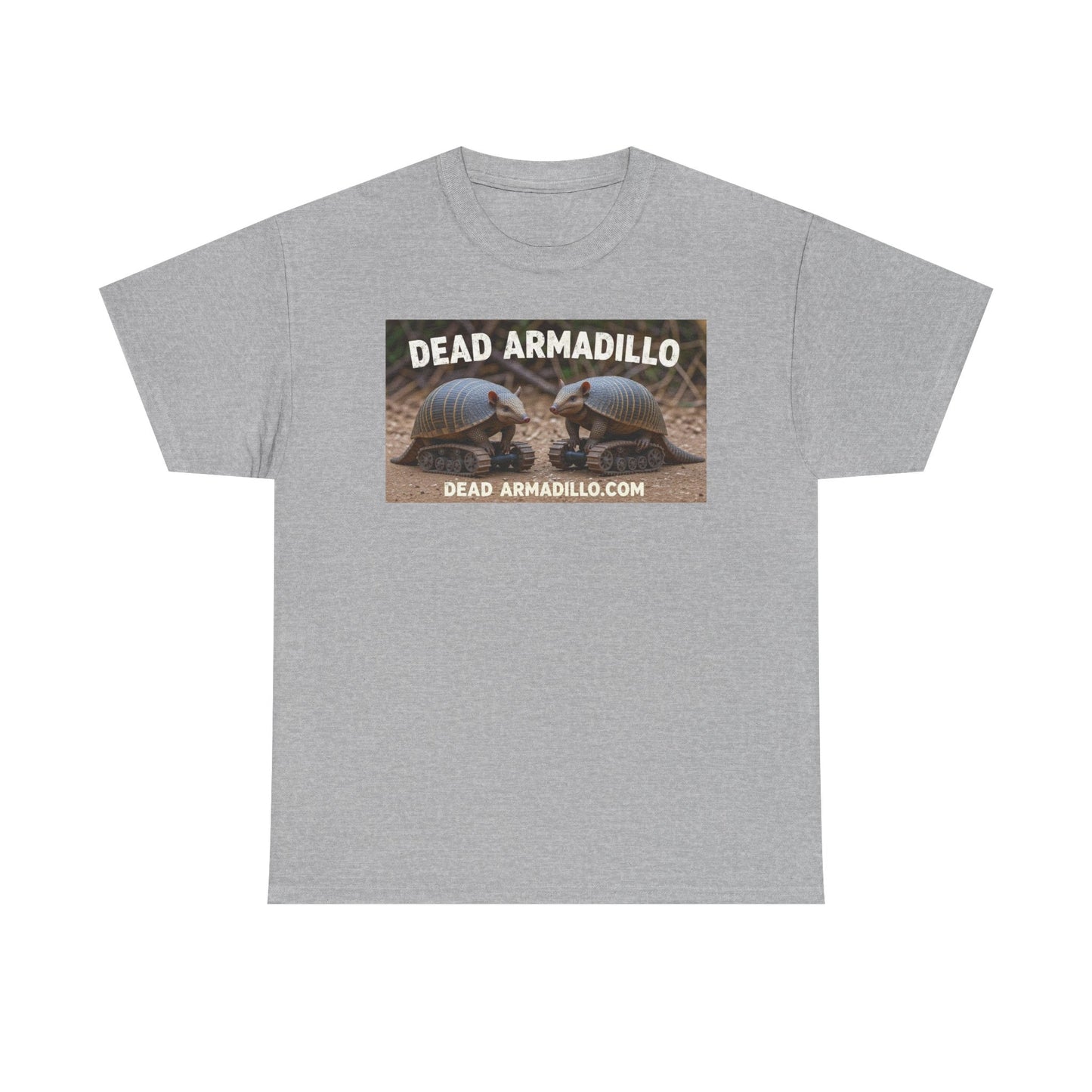 Unisex Funny Dead Armadillo Tee | Perfect for Animal Lovers | Casual Wear | Graphic Tee | Gift for Friends| Humorous T-Shirt |  Dead-Armadillo.com™