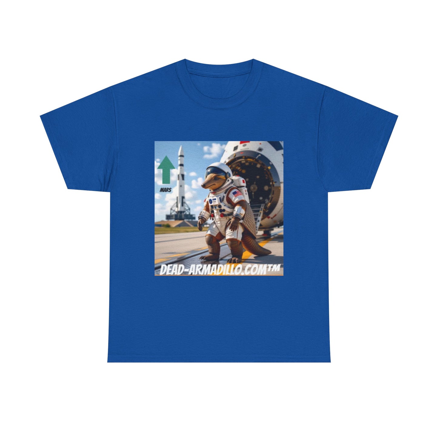 Astronaut Armadillo T-Shirt | Dead-Armadillo.com Space Collection