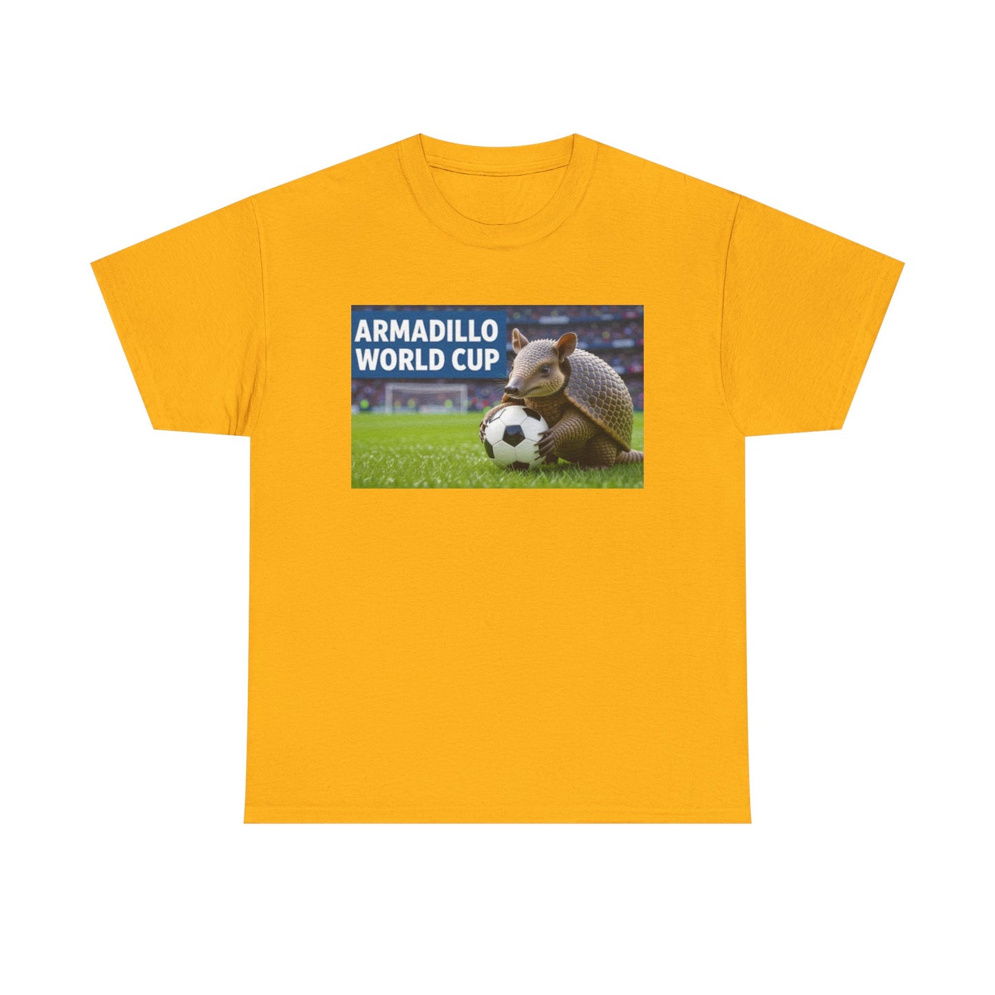 "Armadillo Soccer pic | The Center| World Cup Bound | Funny Soccer Shirt | Quirky & Whimsical"