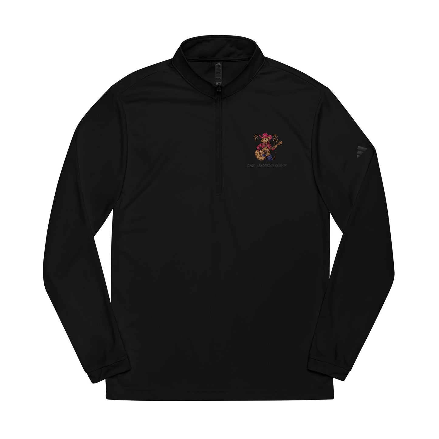 Custom Embroidered | Adidas Quarter-Zip Pullover | Karma Tribute | Activewear | Dead-Armadillo.com™