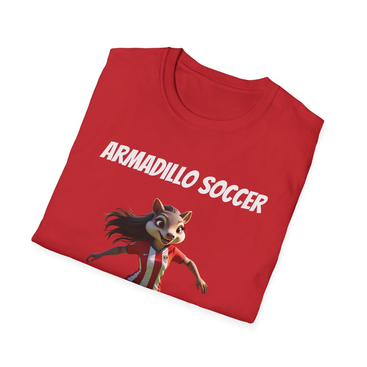 Armadillo Soccer Team T-Shirt  | Adults - Teens | Soccer Fans