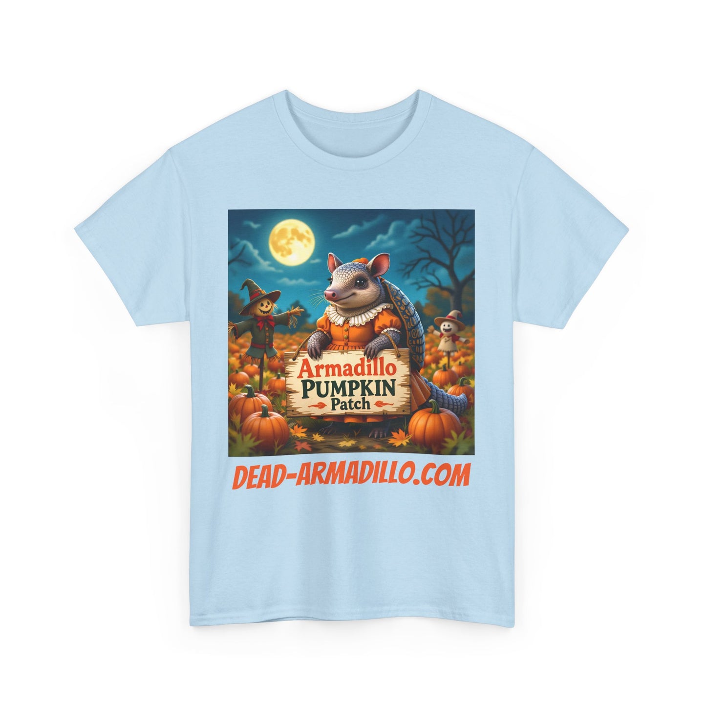 "Armadillo Halloween T-Shirt | Custom made | Quirky Whimsical | Spooky Fun Times"