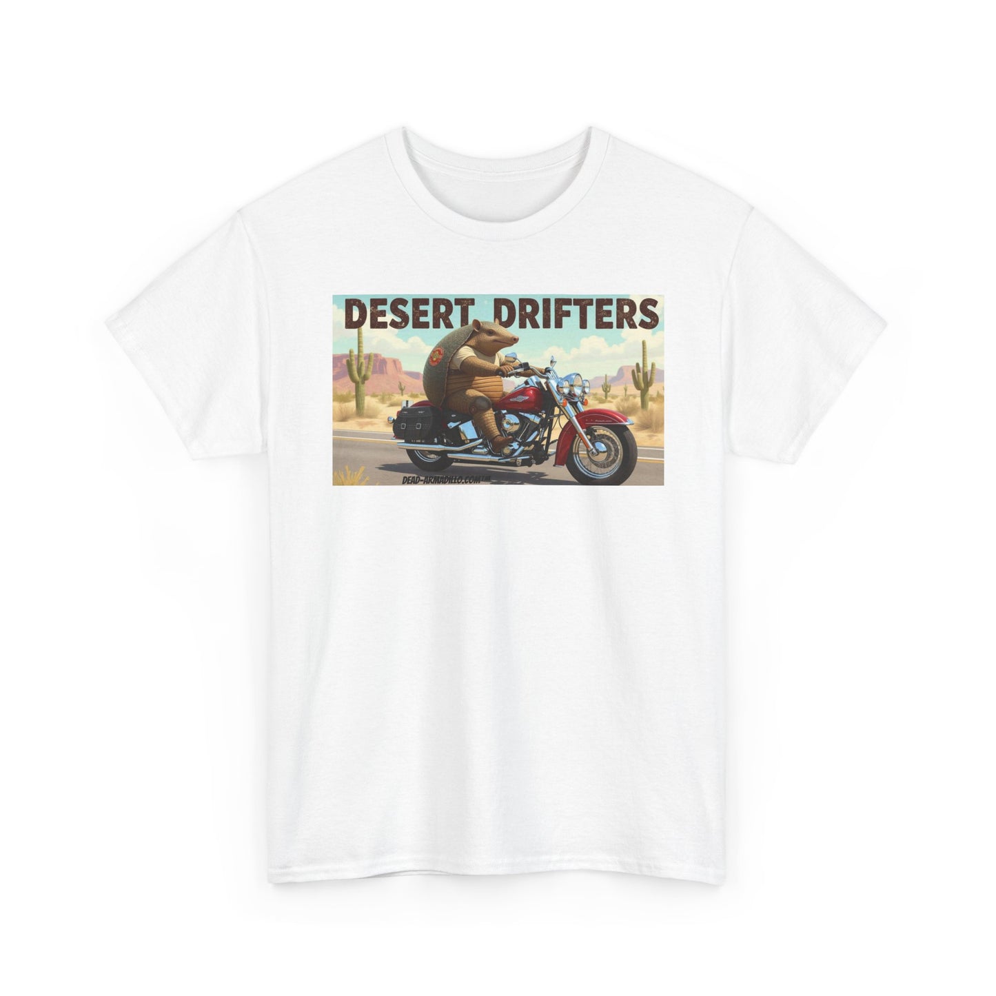Desert Drifters Collection | from  Dead-Armadillo.com™ | Open Road | Harley themed | Heavy Cotton Tee