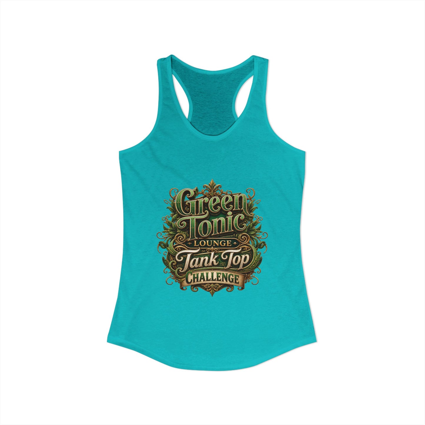 Women's Ideal Racerback Tank |  2 sided image Armadillo Studios™
