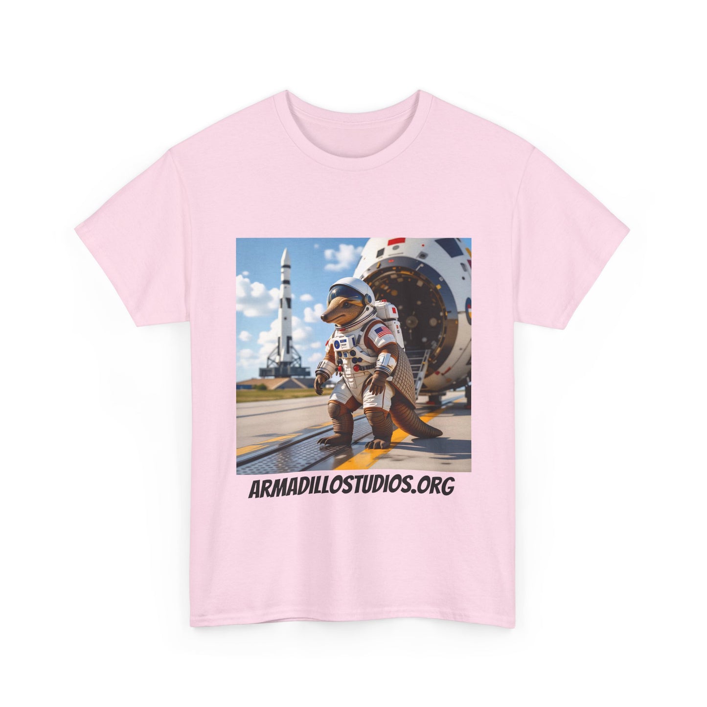 Astronaut Armadillo T-Shirt | ArmadilloStudios.org  | Space Collection
