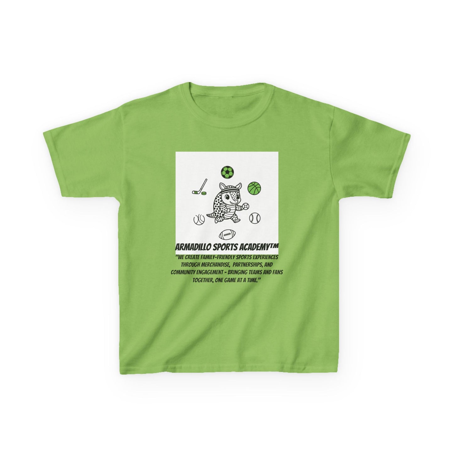 Kids Tee — "Future Star" Armadillo Sports Academy Youth T-Shirt