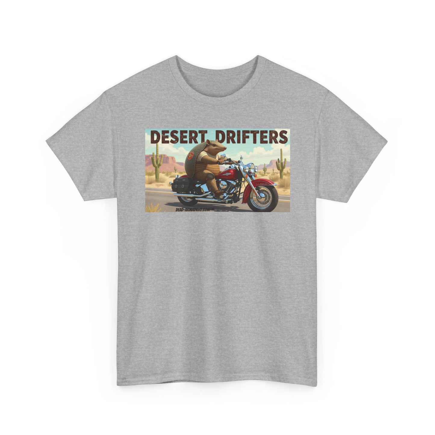 Desert Drifters Collection | from  Dead-Armadillo.com™ | Open Road | Harley themed | Heavy Cotton Tee