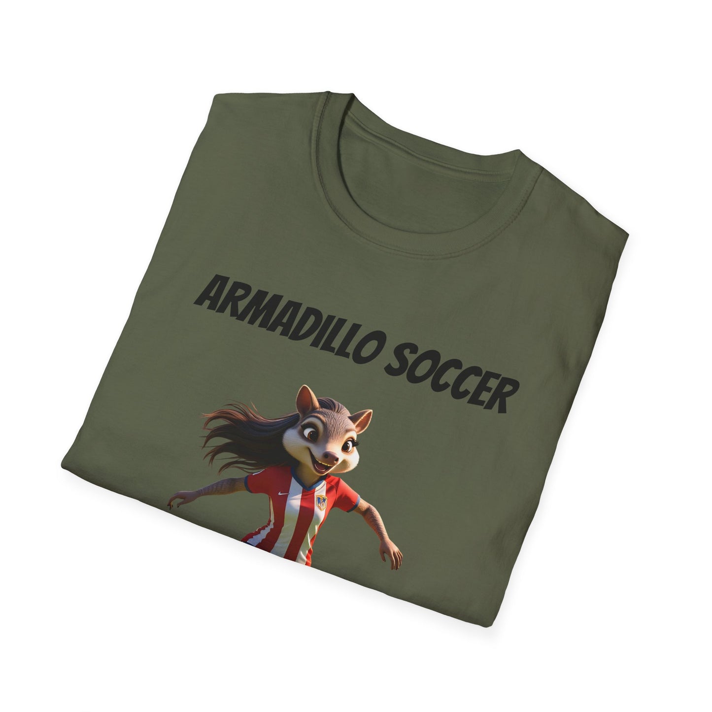 Armadillo Soccer Team T-Shirt  | Adults - Teens | Soccer Fans