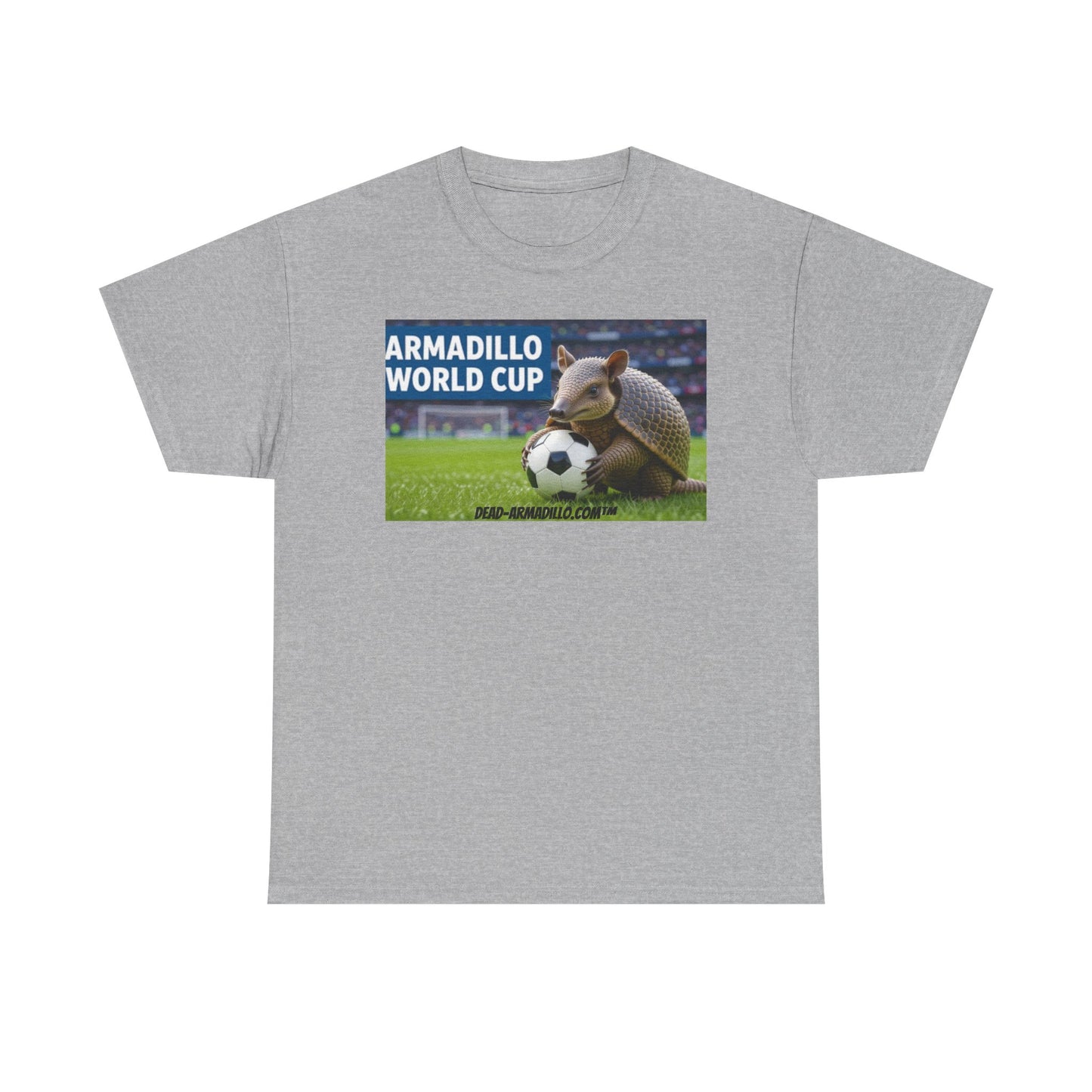 Armadillo Soccer pic | The Center| World Cup Bound |Funny Soccer Shirt | Sports Fan Apparel | Unique T-Shirt