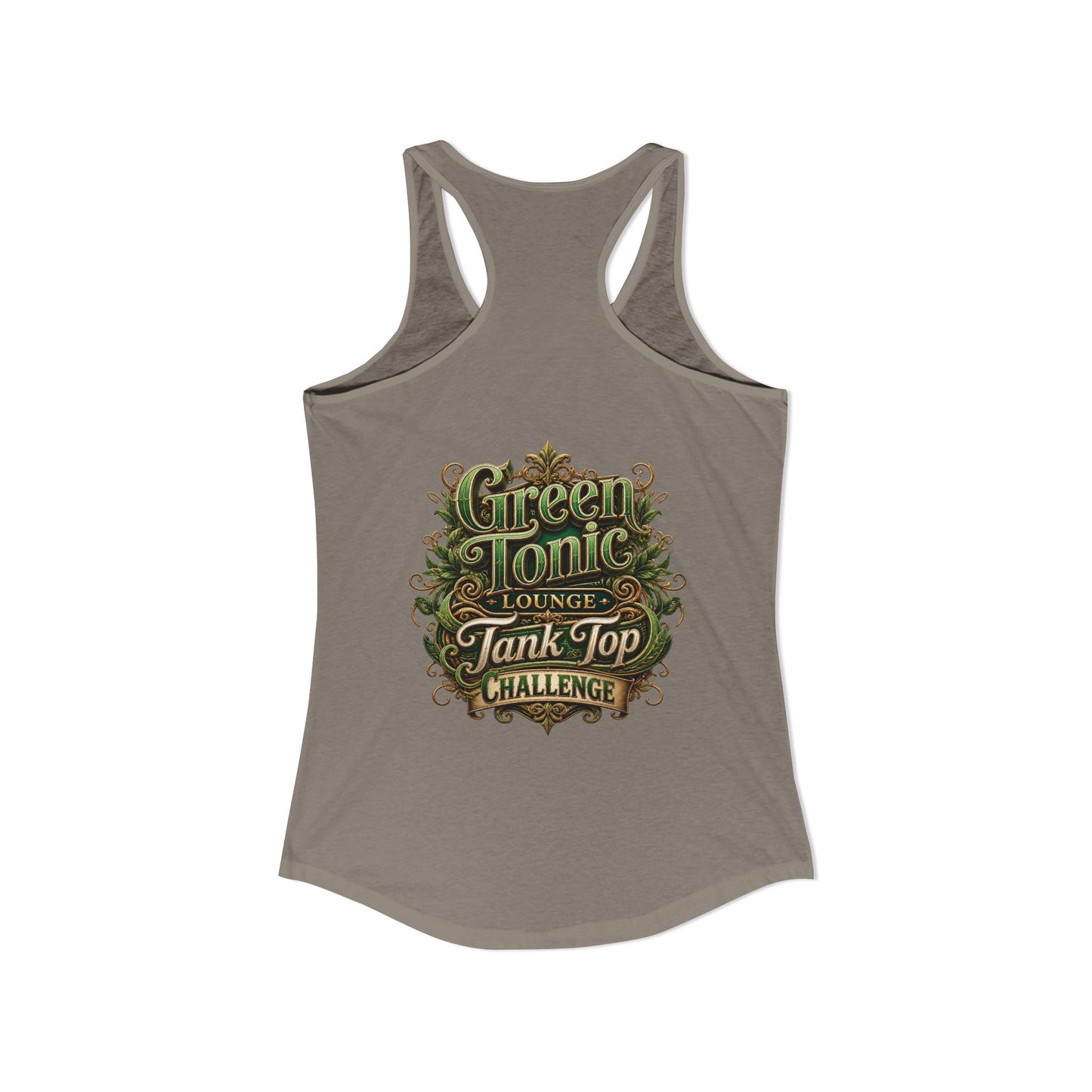 Women's Ideal Racerback Tank |  2 sided image Armadillo Studios™