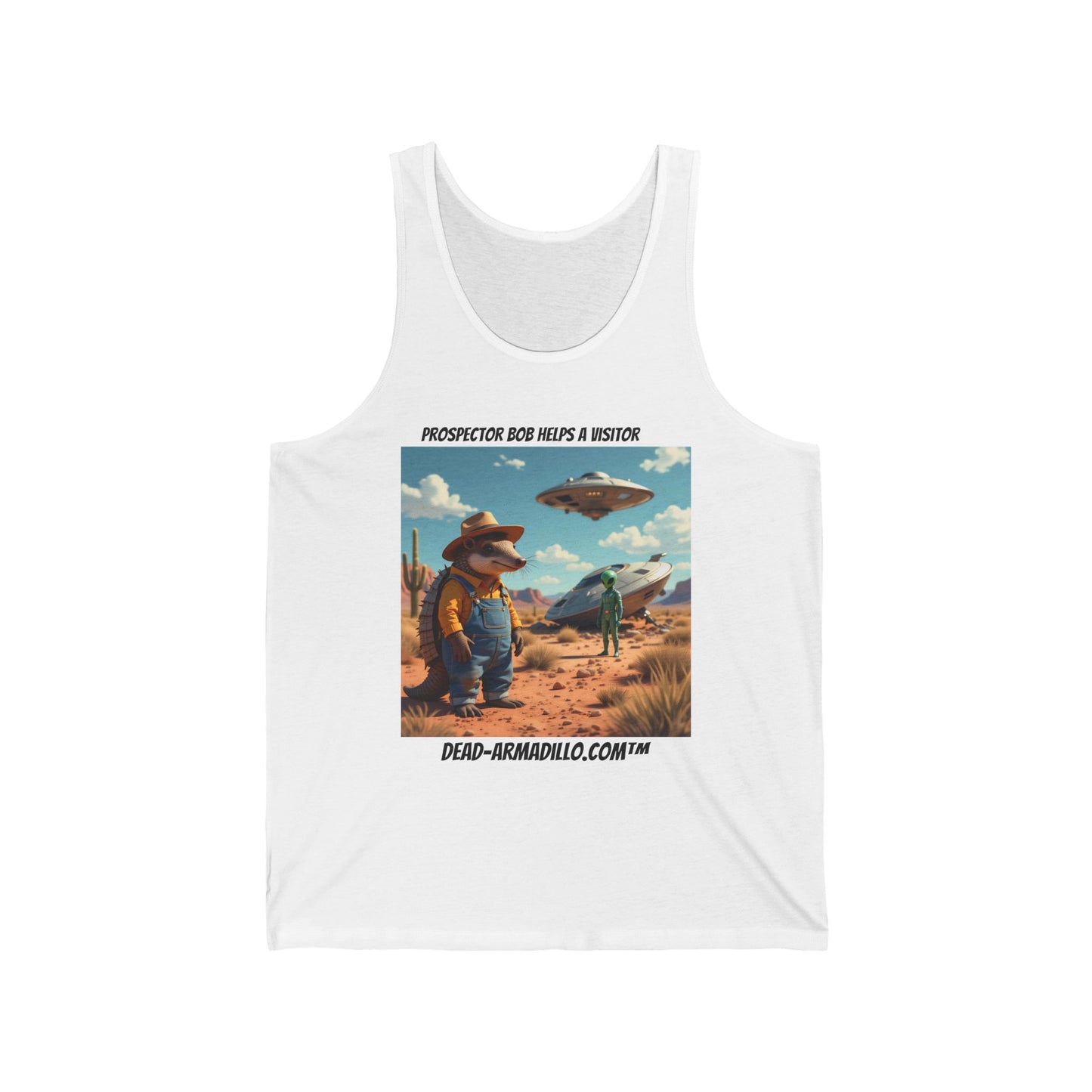Prospector Bob Helps a Visitor | Tank Top | Bella + Canvas 3480
