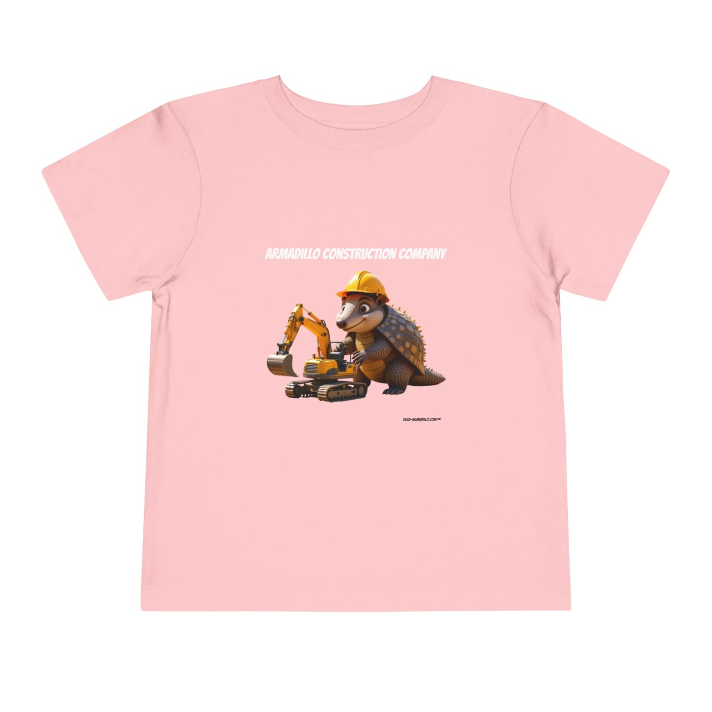 "Dead-Armadillo.com™ | Toddler Tee | Armadillo Construction Crew | Family Matching Collection"