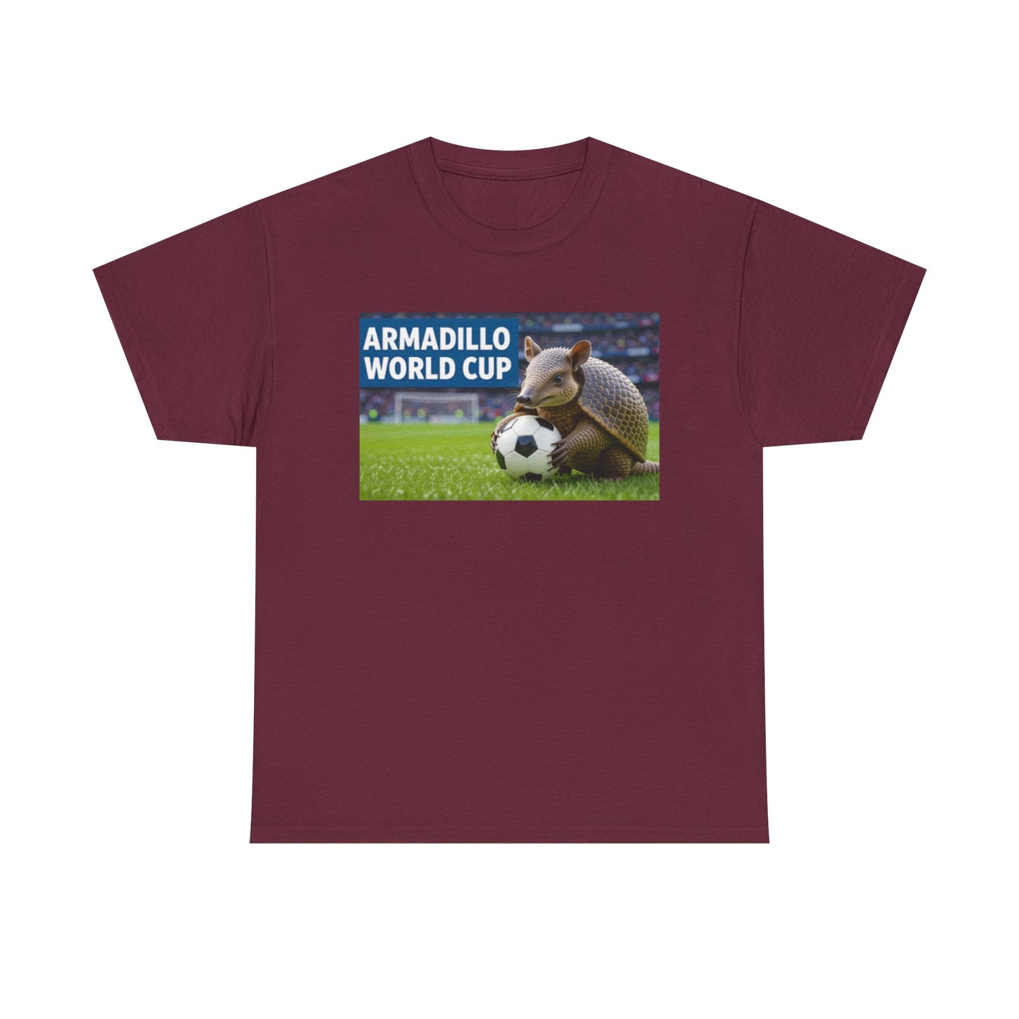 "Armadillo Soccer pic | The Center| World Cup Bound | Funny Soccer Shirt | Quirky & Whimsical"