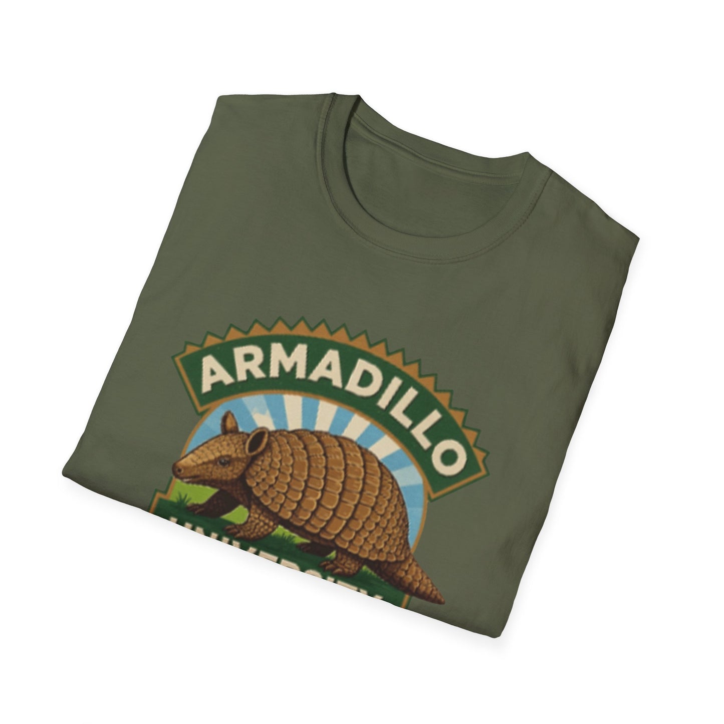 Armadillo University T‑Shirt | Armadilloville | STEM focused higher education