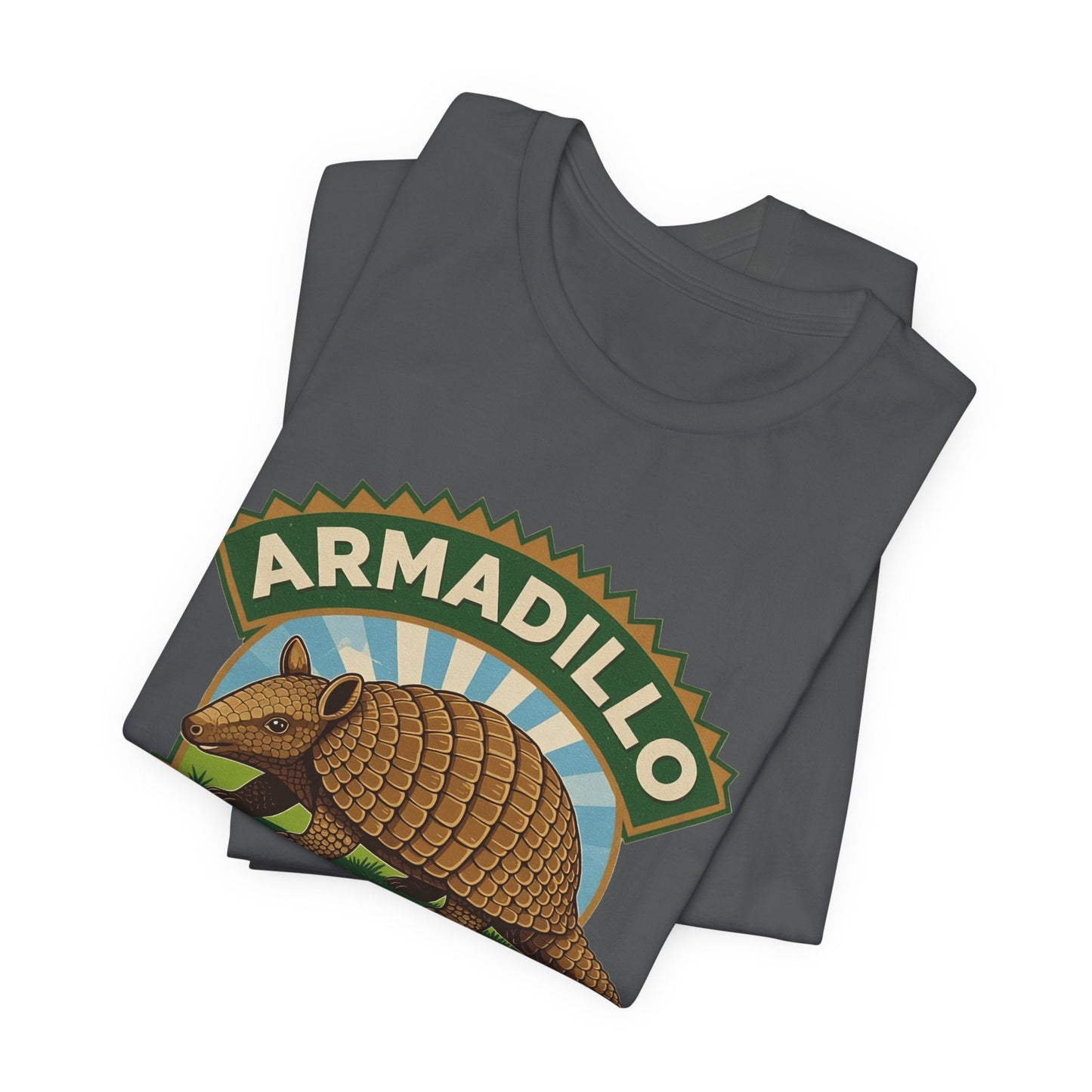 Armadillo University Classic Tee | Premium Bella+Canvas 3001 | ArmadilloStudios.org™
