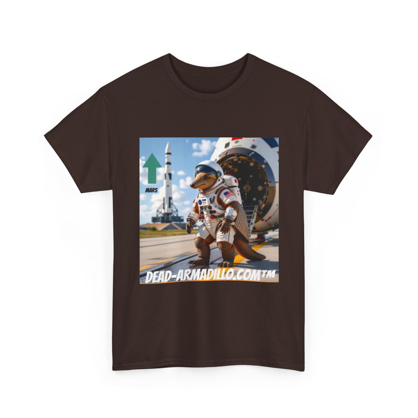 Astronaut Armadillo T-Shirt | Dead-Armadillo.com Space Collection