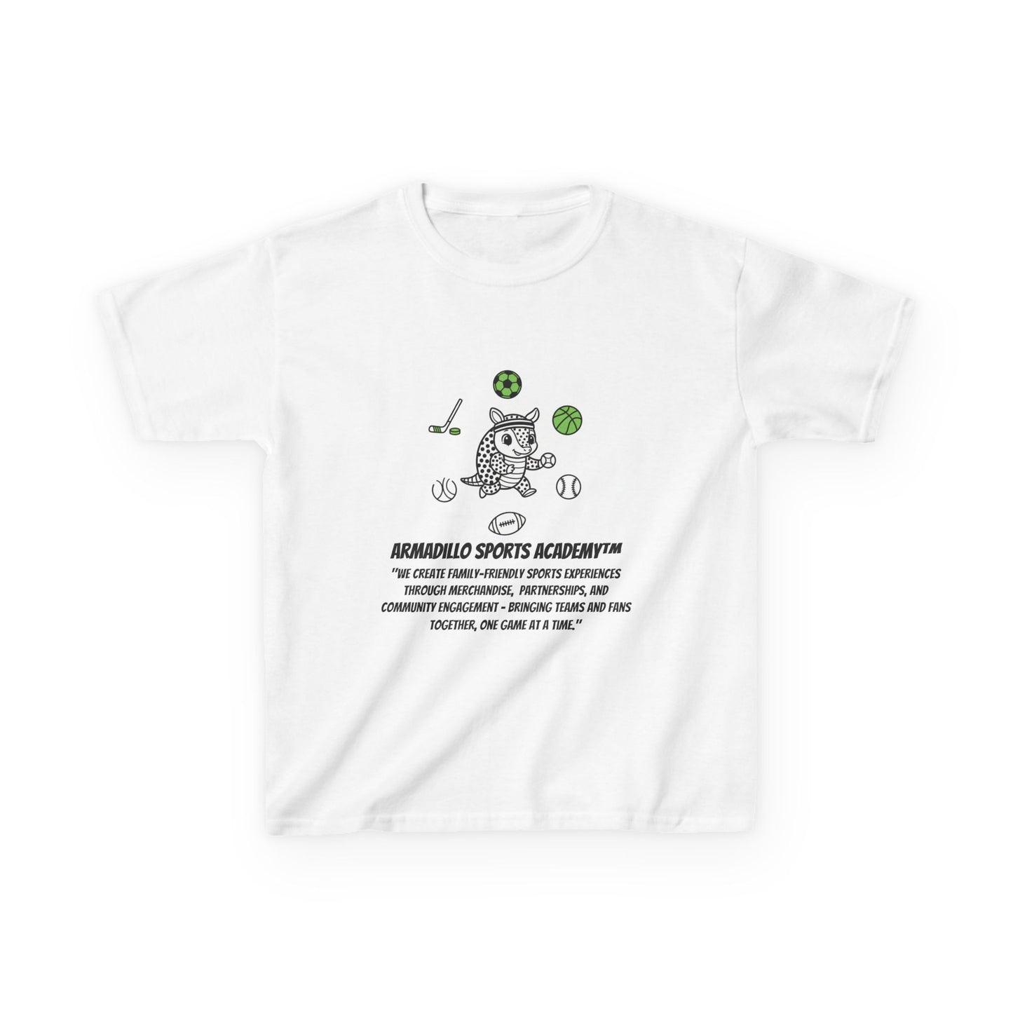 Kids Tee — "Future Star" Armadillo Sports Academy Youth T-Shirt